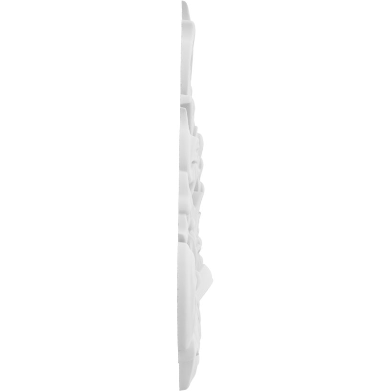 Rosette Delphos, H 7,5 po x l 10 po x P 0,63 po