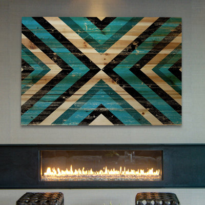 «Meet in Middle», reproduction sur bois