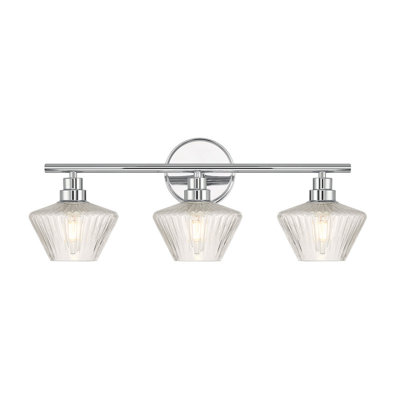 3 - Light Dimmable Bath Sconce