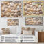 Beige palourde coquillage symphonie II, reproduction d'art sur toile-1931210963-1931210952