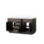 Meuble-lavabo double en chêne 60 po X P 22 po D, avec plateau en quartz blanc-1841030744-1841030745-1841030746