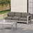3 Seater Sofa W/ Metal Tray