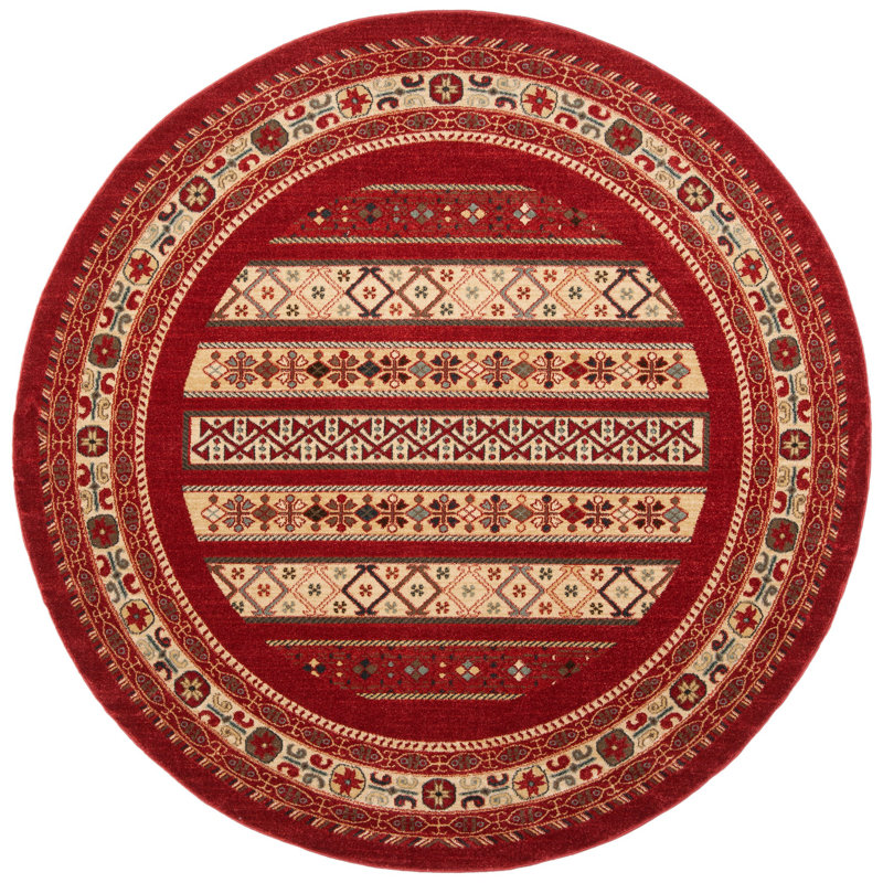 Pennypacker Performance Oriental Rug, Round 6'7"