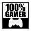 Cadre flottant 100% Gamer, design par Kim Allen-1426872456-1426872457