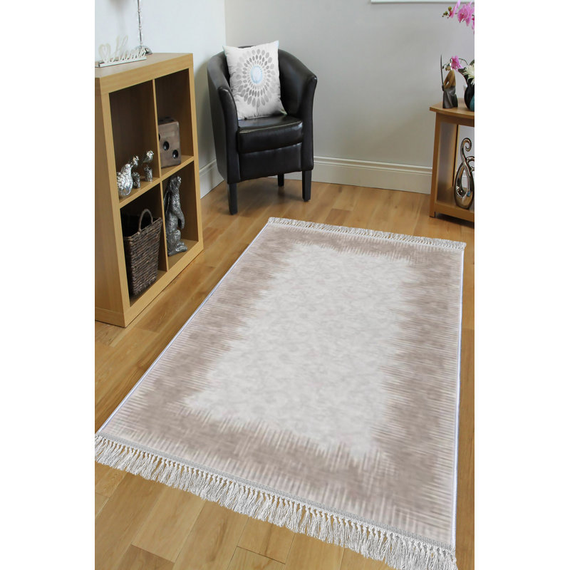 Luxurious Velvet Area Rug, 5.9 x 9.2 Feet | 100% Velvet Fabric, 100% Cotton Sole, 0.4 in Pile Height | Antibacterial, Non-Slip, Machine Washable | Elegant 3D Digital Print for Living Room & Bedroom Decor