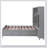 Wooden Bed With All-In-One Cabinet And Shelf-341904050