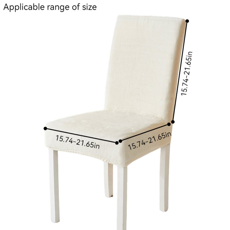 Housse pour chaise de salle à manger