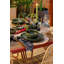 Mikasa Jardin Stoneware Dinner Set, Green