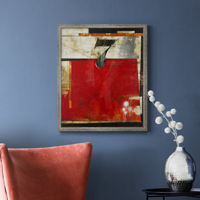Lucky No. 7 Premium Framed Canvas - Ready to Hang