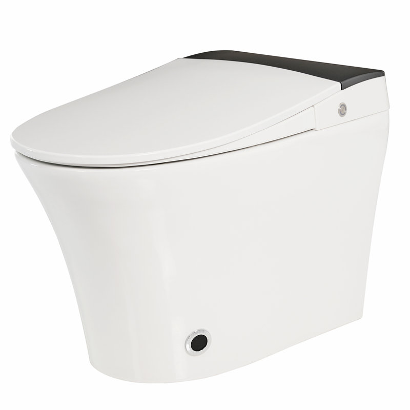 Smart Integrated Toilet With Heated Seat And Soft-Close Lid
