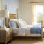 Elegant Queen Bed With Solid Wood And Frame 61"W X 81"L Mattress Area Turned Legs Style