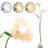 Lily Of The Valley Inspired 3-Head LED Floor Lamp With Flexible Gooseneck, 3 Color Modes For Bedroom Office