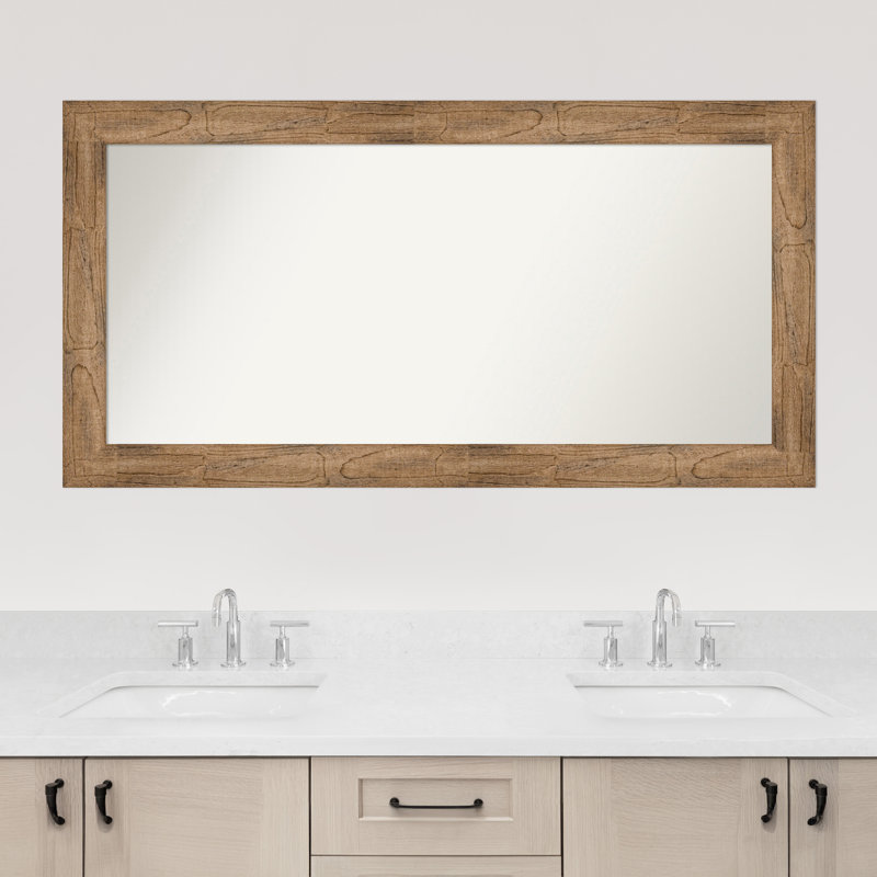 Timmy Solid Wood Wall Mirror, Rectangle, 26.5" x 51.5"