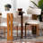 Baxton Studio Kyren Modern Cream Boucle 2-Piece Dining Chair Set