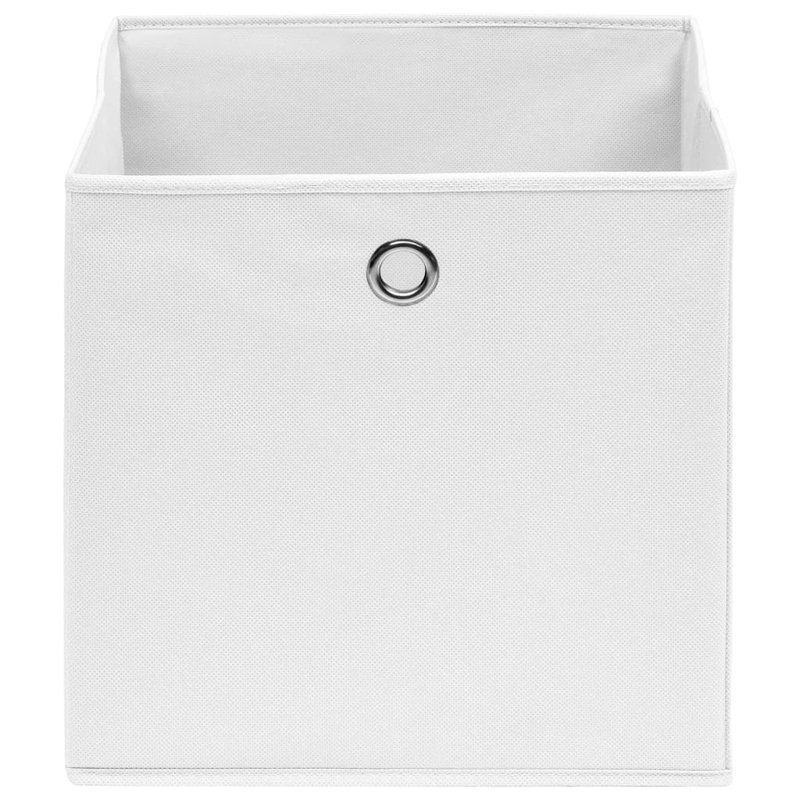 Rebrilliant Fabric Decorative Bin, White