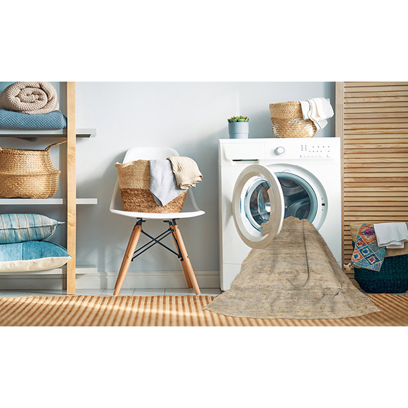 Tapis 100% lavable à la machine 1827, Rond 3 pi