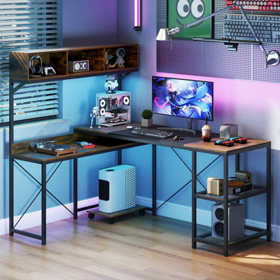 Iron Computer Desk
