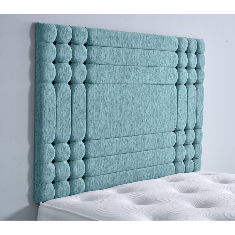 Upholstered Headboard, Single (3'), Teal