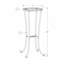 Table d'appoint, côté, bout, support à plante, rond, salon, chambre à coucher, contemporain, moderne