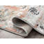 Tapis abstrait rouge / gris-600496955