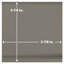 Quarry Cove Base 5-7/8 In. X 5-7/8 In. Ceramic Floor And Wall Trim-317948921