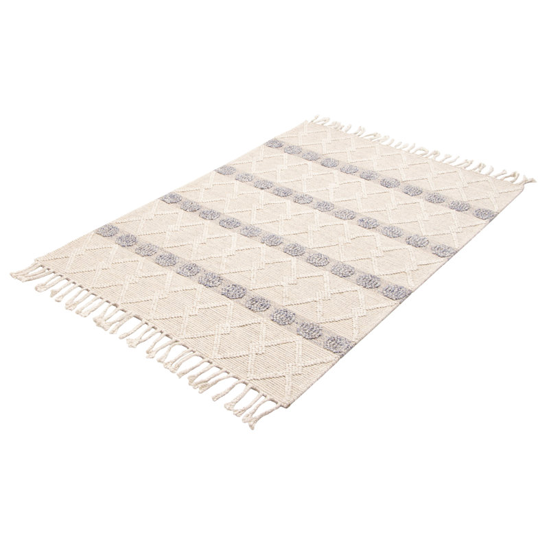 Tapis unique rectangulaire de 5 pi 3 po x 7 pi 7 po Johandry