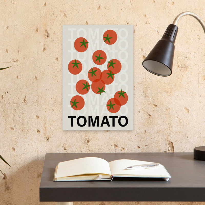 Fresh Red Tomatoes by Paulina Budka - Wrapped Canvas Print, 45.72 cm H x 30.48 cm W
