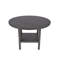 Table de salle à manger à hauteur de comptoir gris anthracite