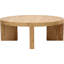 Round Coffee Table Blonde