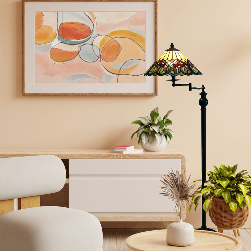 Fine Art Lighting 62" Swing Arm Floor Lamp