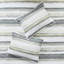 Courtepointe 6 pièces avec coussins décoratifs pour très grand lit / très grand lit. Watercolor Stripe Design A Look Look. Oreillers en microfibre doux et confortables, très grand. Chambre sereine paisible.-124308727-124308726