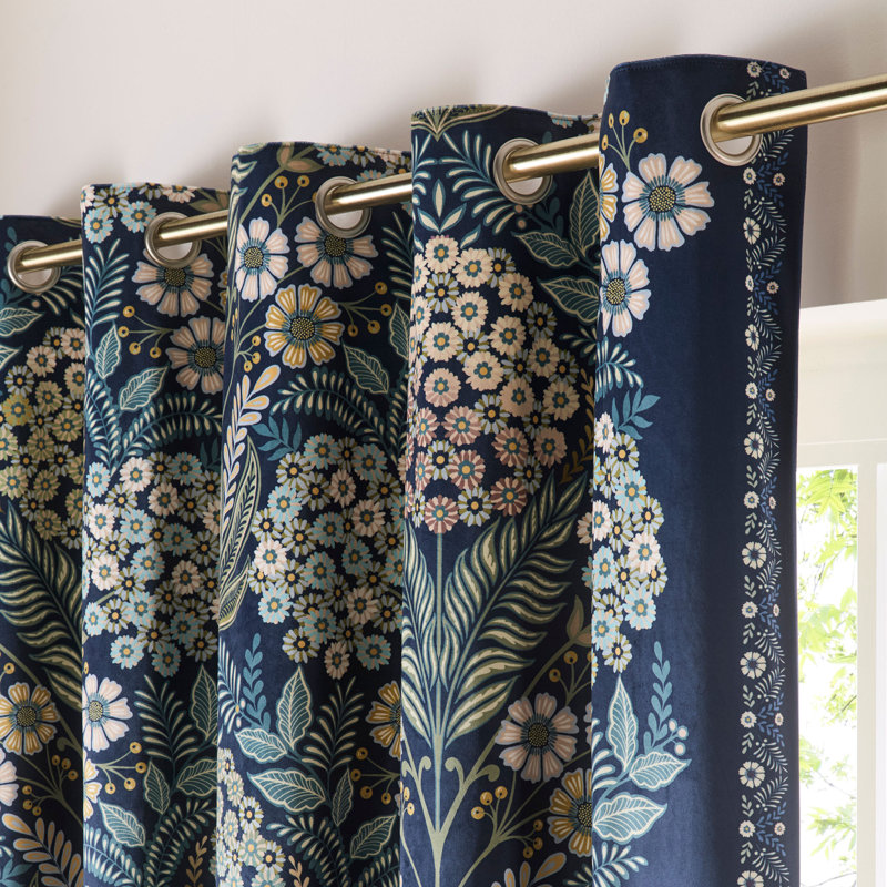 Constantine Semi Sheer Curtain Pair, Width 229 x Drop 183 cm