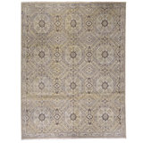 Wool Oriental Area Rug in Beige