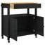 Solid Wood Bar Cart