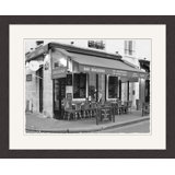 Paris Brasserie' Framed Photographic Print on Glass