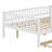 Wood Daybed With Trundle And Fence Guardrails-1255927857