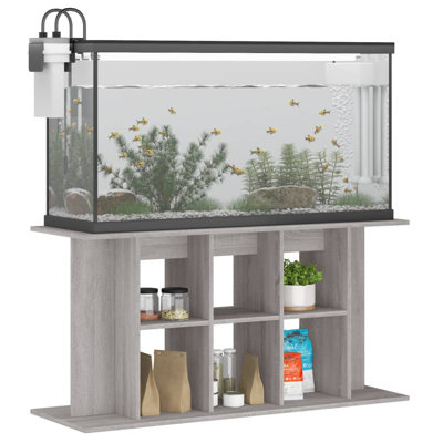 Vidaxl Aquarium Stand Brown Oak 120X40x60 Cm Engineered Wood