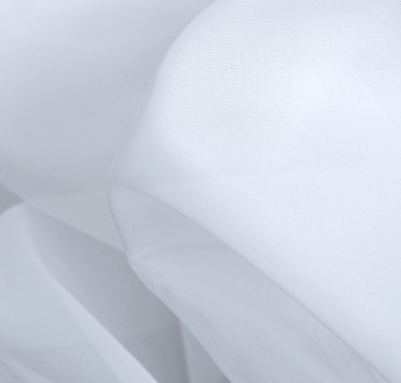 Daxin Sheer Voile Rod Pocket Curtain Panels, White, 54" W x 108" L