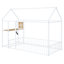Structure de lit en métal avec bureau, tablettes, prises de courant et ports USB-1109734599-1109734598