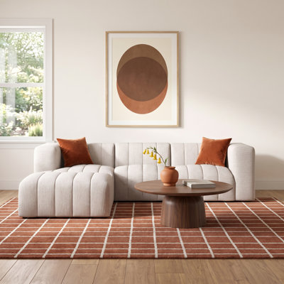 Canapé et chaise longue avec repose-pieds Bowry