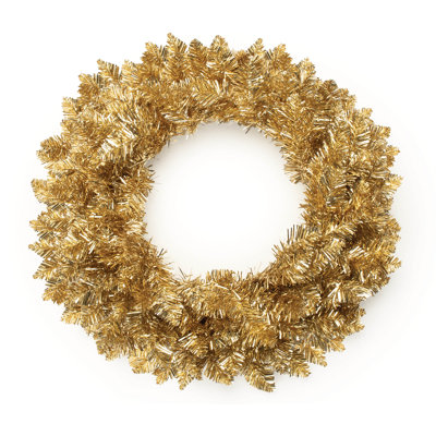 Couronne de pin métallique 24 po P