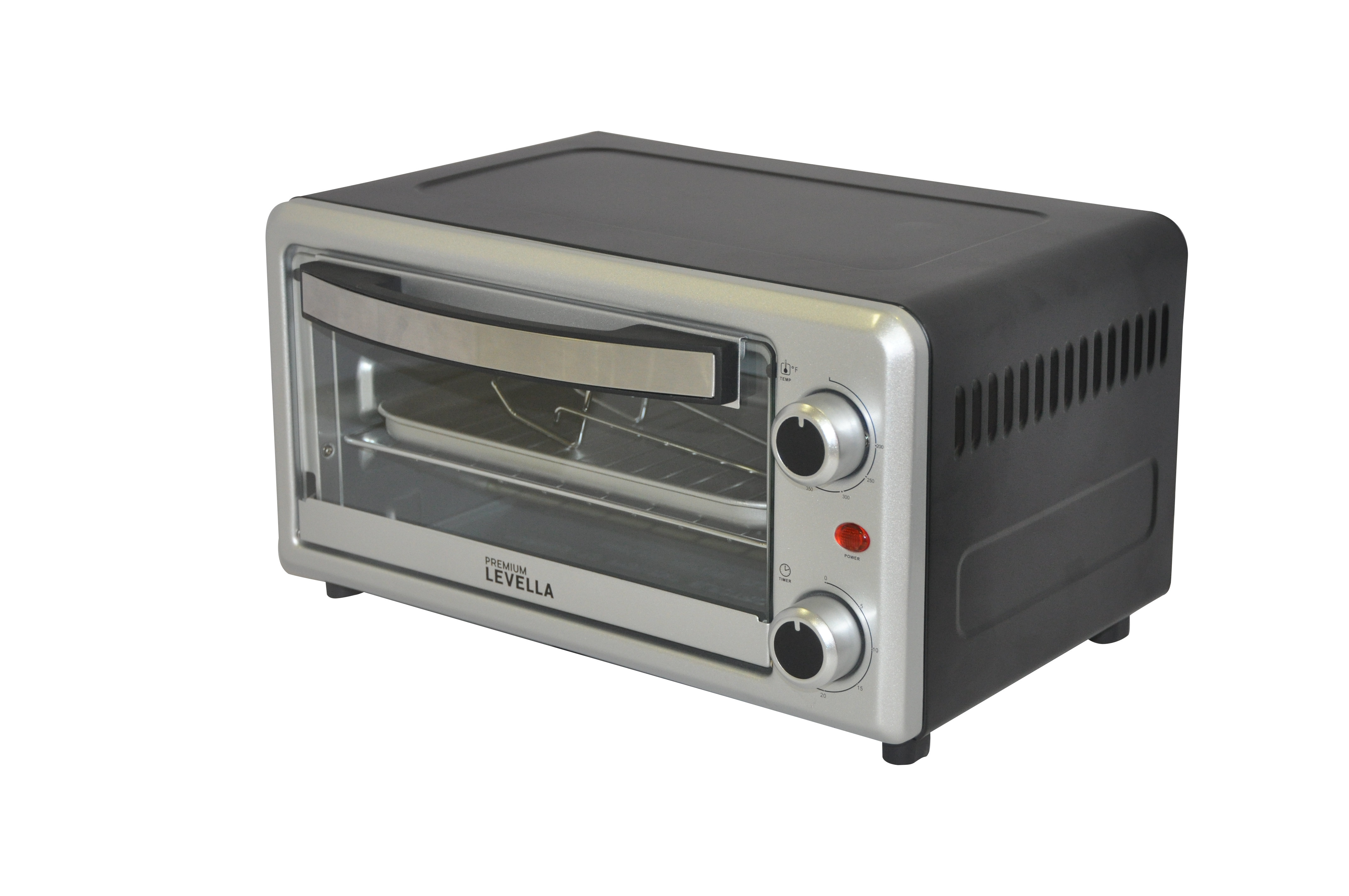 Premium Levella 4-slice .5 Cu. Ft. Toaster Oven With Bake, Broil And ...