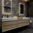 Albizu 104" Wall-Mounted Double Bathroom Vanity-69315967