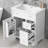 30'' Single Bathroom Vanity with Ceramic Top