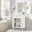 Meuble-lavabo simple 24 po avec plateau Sharlyne-631234027