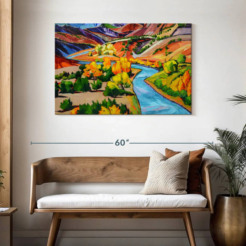 Ravi October In New Mexico, 30" H x 45" W