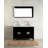 Longstaff 48 " W Freestanding Standard 2 Double Vanity Bathroom Vanity With Ceramic Top