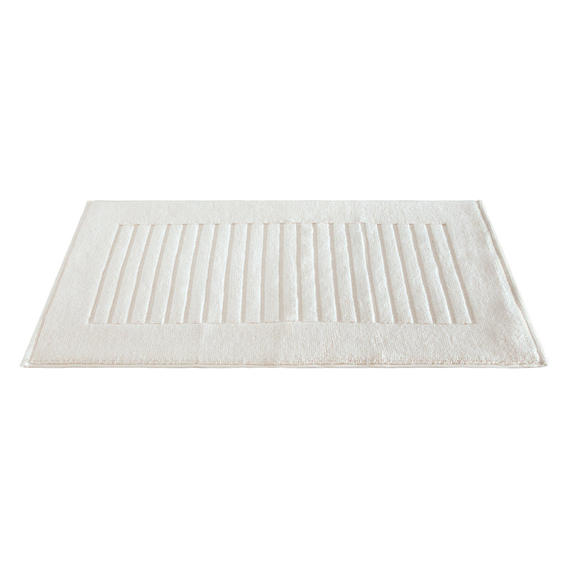 Tapis de bain Rachel, Crème