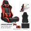 Anman Pro Racing Simulator Cockpit Aluminum with Red Seat Fit Logitech Thrustmaster, Not Include Steering wheel & Wheels & Pedals and Shifter Handbrake