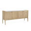 Aura 4-Door Sideboard with Marble Top